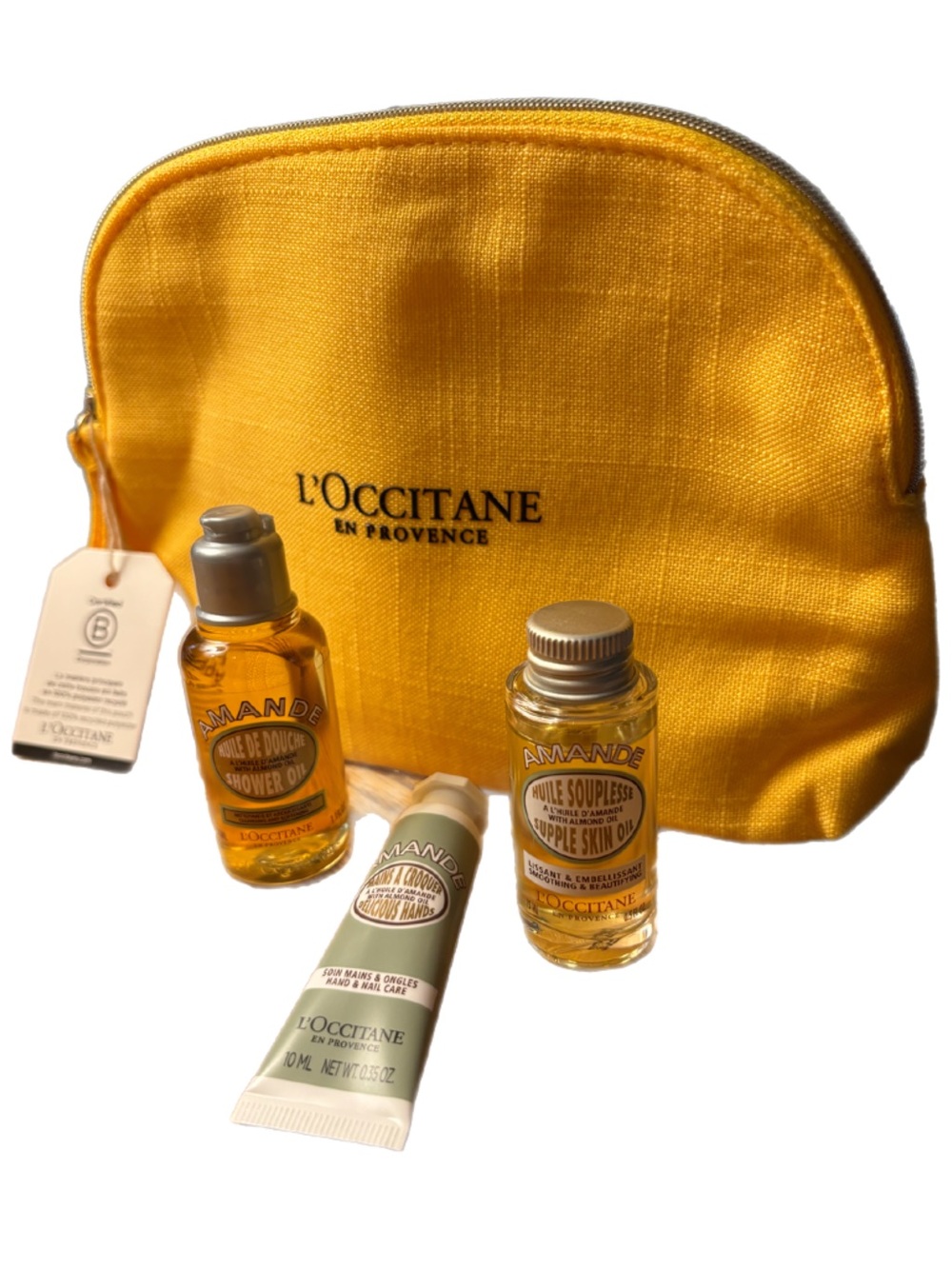 L'OCCITANE Skincare Travel Set with Pouch